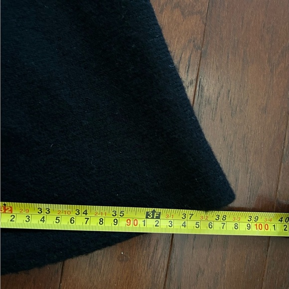 UNIQLO Wool Blend Flare A-line Skirt, Size S, Black - Picture 3 of 7